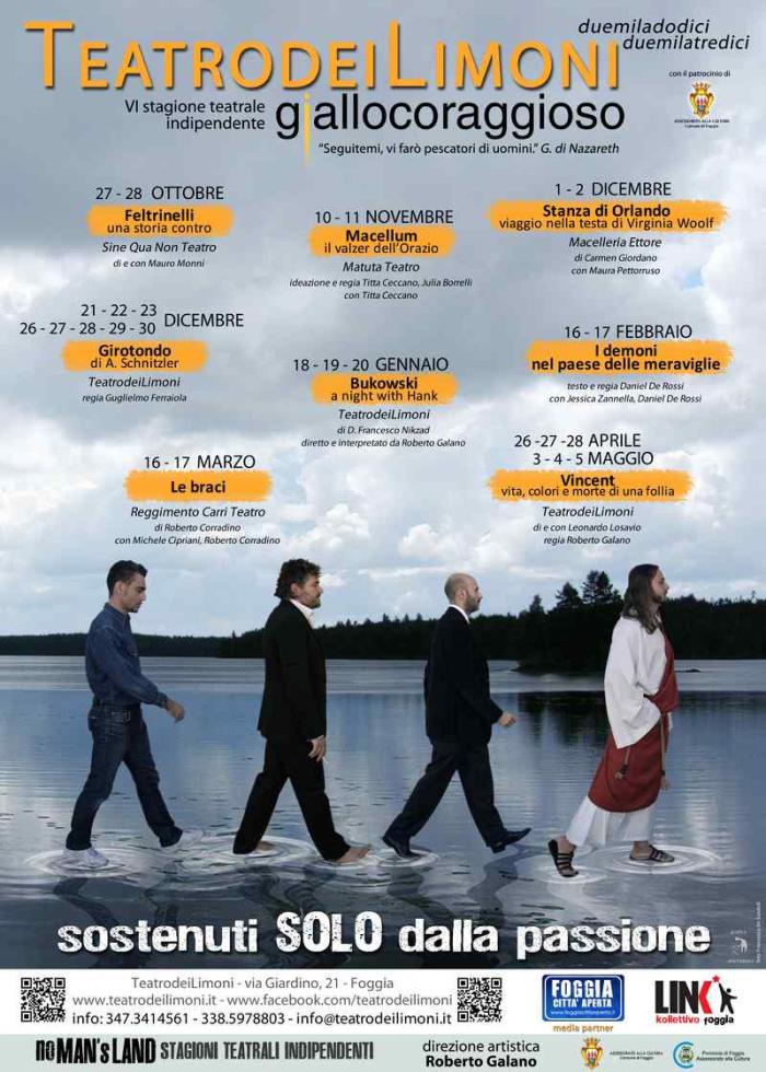Manifesto Giallocoraggioso 2012/13