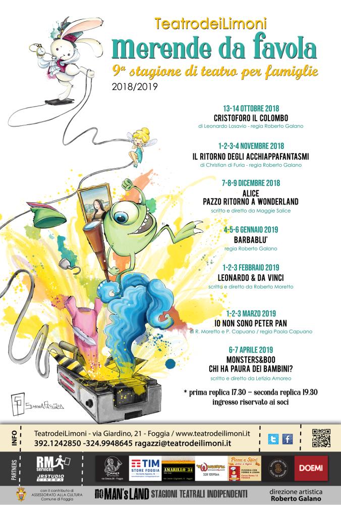 Manifesto Merende da Favola 2018/19