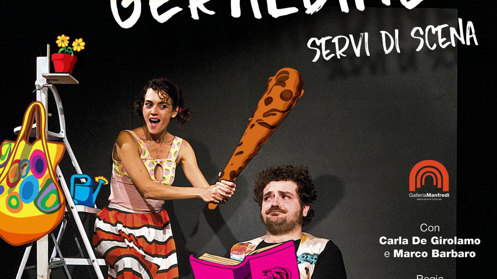Opotoz e Geraldine servi di scena