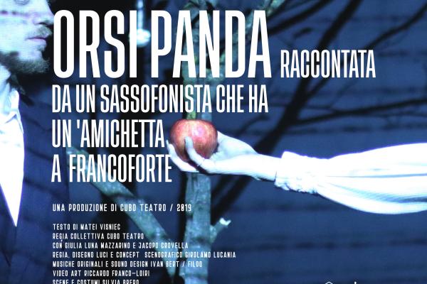 La storia degli orsi panda raccontata da un sassofonista che ha un'amichetta a Francoforte