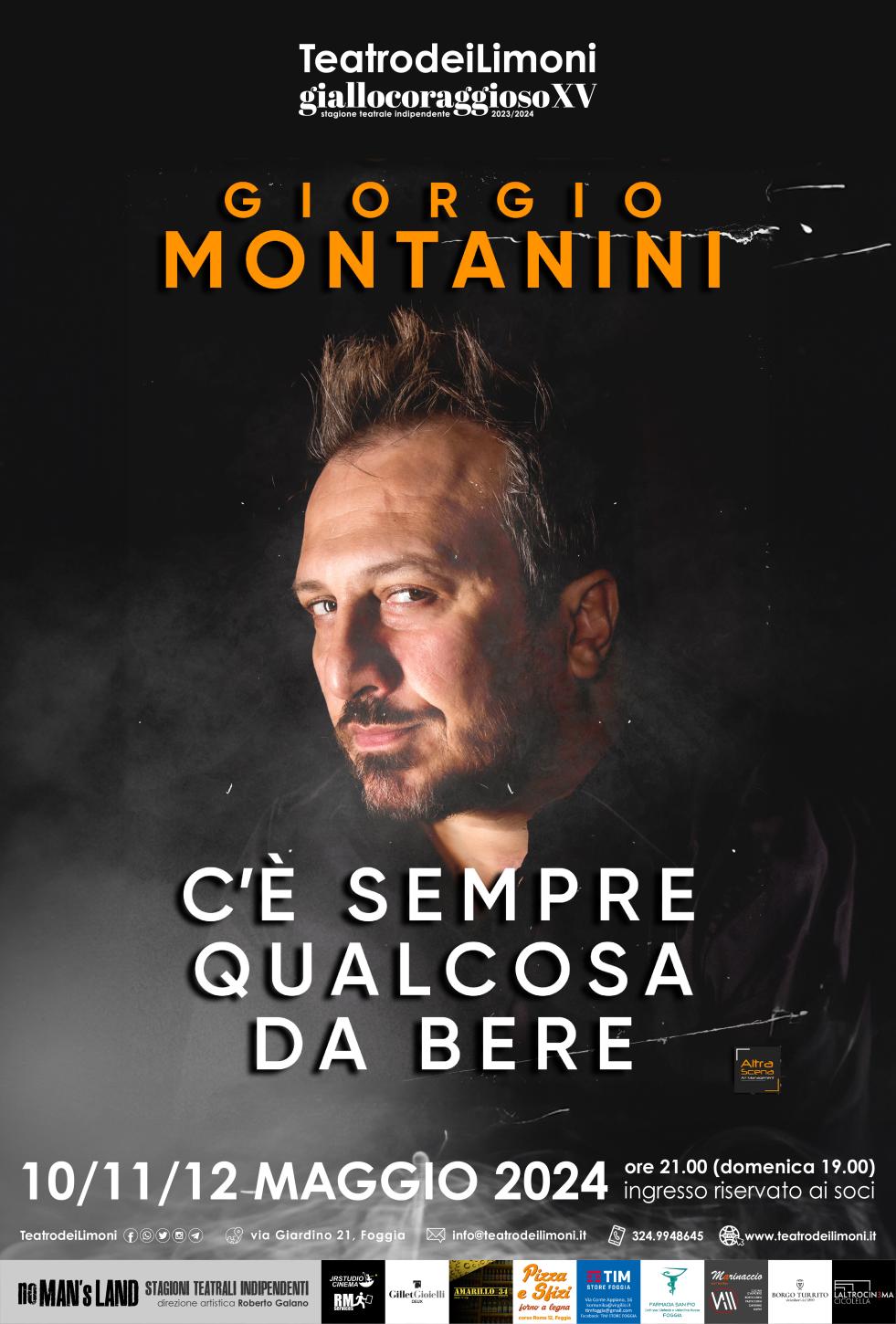 “C’è sempre qualcosa da bere” - Giorgio Monanini LIVE